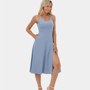 HALARA Backless Deess